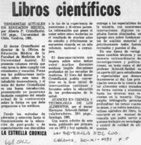 Libros científicos.