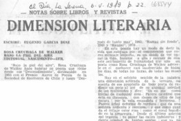 Dimensión literaria