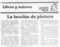 La lección de pintura