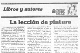 La lección de pintura