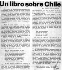 Un libro sobre Chile