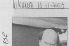 Skármeta deja Embajada de Alemania.