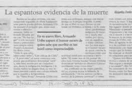 La espantosa evidencia de la muerte