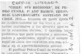 "Chile, sus regiones"