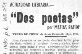 "Dos poetas"