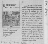 La rebelión de las nanas.