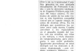 Croniteatro.  [artículo]