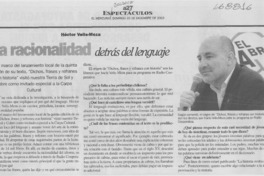 La racionalidad detrás del lenguaje: [entrevista]