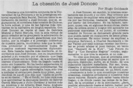 La obsesión de José Donoso