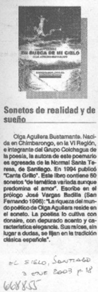 Sonetos de realidad y de sueños.