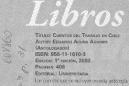 Cuentos del trabajo en Chile.