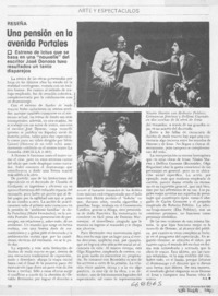 Una pensión en la avenida Portales