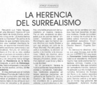 La Herencia del surrealismo