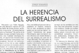 La Herencia del surrealismo