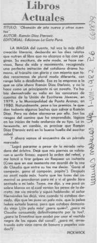 Obsesión de año nuevo y otros cuentos