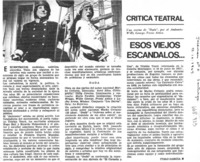 Esos viejos escándalos ...