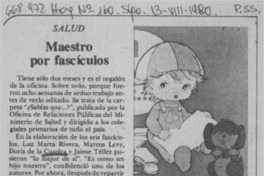 Maestro por fascículos.