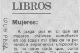Mujeres.