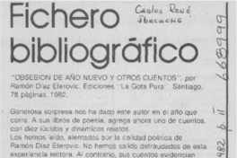 Obsesión de año nuevo y otros cuentos"