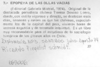 Epopeya de las ollas vacías