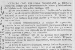 Caballo cojo arrienda fonógrafo".