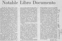 Notable libro documento