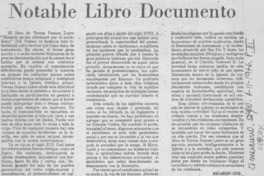 Notable libro documento