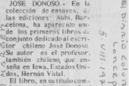 José Donoso.