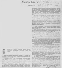 Mesón literario