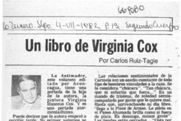 Un libro de Virginia Cox