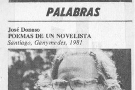 Poemas de un novelista