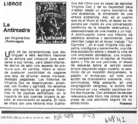 La antimadre  [artículo] Rosasco.