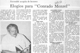 Elogios para "Conrado Menzel".