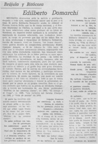 Edilberto Domarchi.