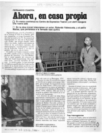 Ahora, en casa propia