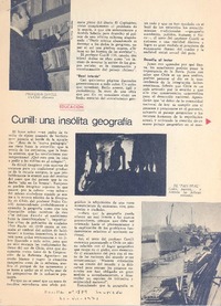 Cunill, una insólita geografía