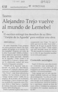 Alejandro Trejo vuelve al mundo de Lemebel
