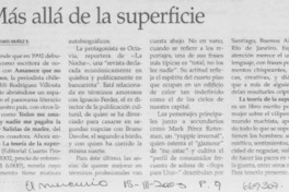 Más allá de la superficie