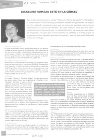 Jackeline Romeau está en la cárcel.