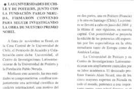 Las Universidades de Chile y de Poitiers