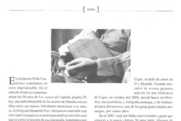 Un regalo para Neruda.