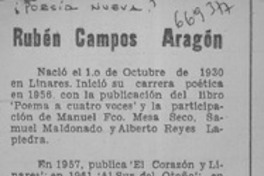 Rubén Campos Aragón.