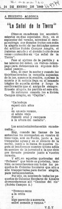 La señal de la tierra"