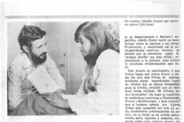 El tren de cuerda, un regalo de Couve.