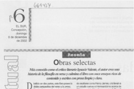 Obras selectas