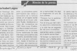 María Isabel Lagos