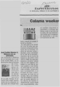 Bitácora de un almirante.