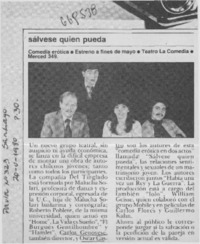 Sálvese quien pueda.