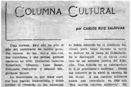 Columna cultural