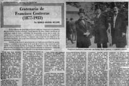 Centenario de Francisco Contreras (1877-1933)